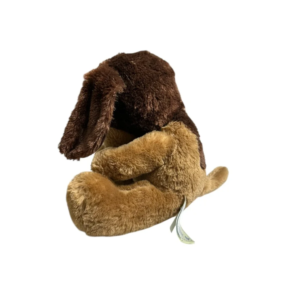 Build a‎ Bear BAB Brown Tan Puppy Dog Plush Stuffed Two Tone Soft Stuffed Animal
